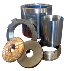Internal crusher parts
